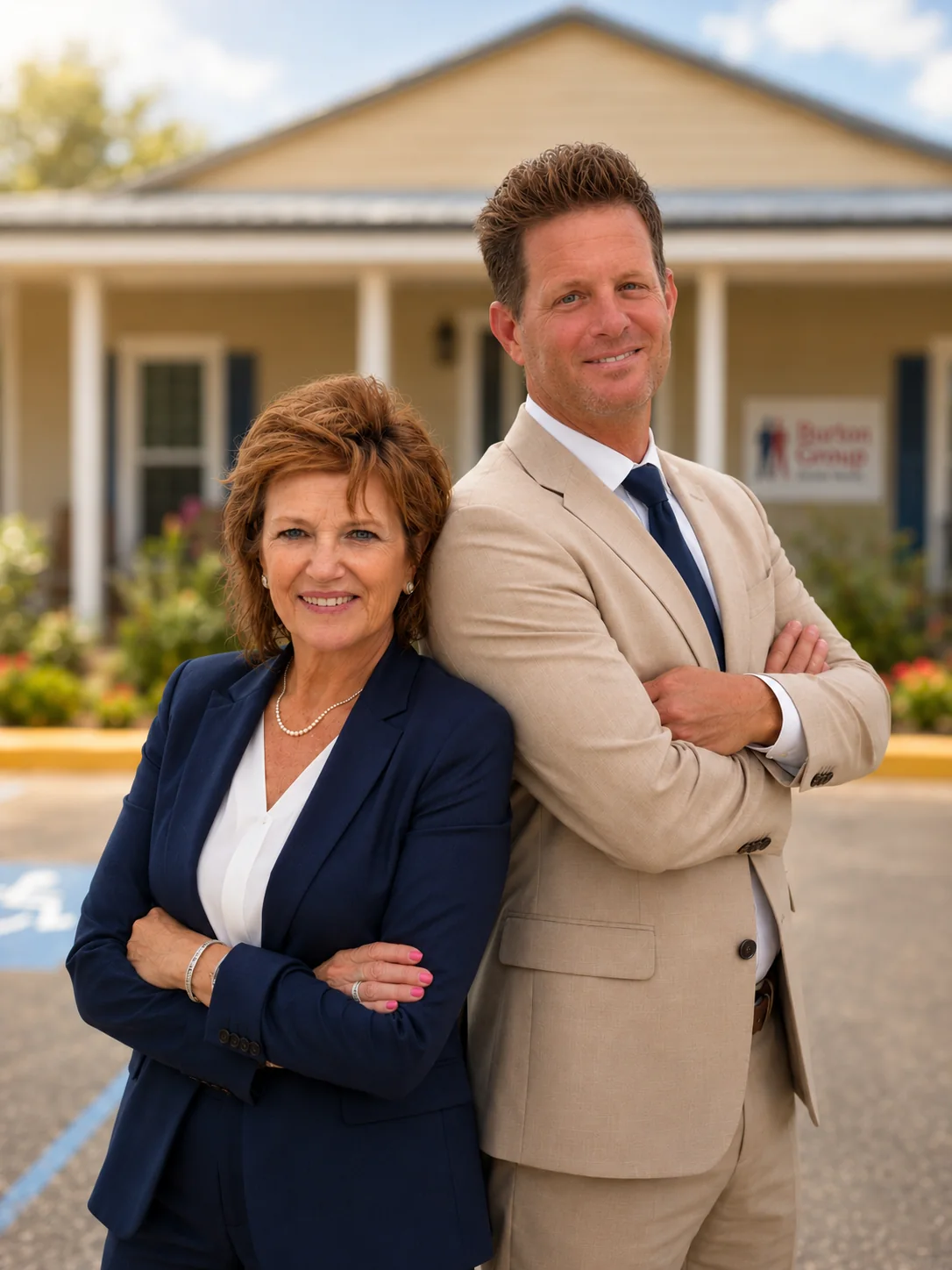 Tony and Brenda Burton, Burton Group partners